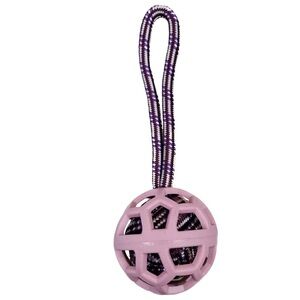 Pink and Purple Dog Toy Ball